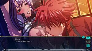 Kyonyuu fantasy gladys gets bound in stockings for hardcore hentai sex scene 1 english!