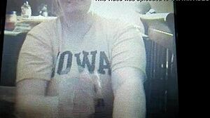 BBW Wife Gives Sloppy Blowjob at Home. Cum Everywhere!