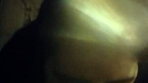 Back again for the big black cock blowjob and face fucking