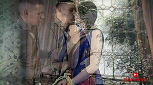 Indische MILF-Hausfrau dominiert in rauem Retro-Spiel!