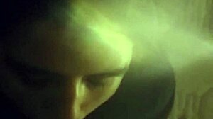 Back again for the big black cock blowjob and face fucking