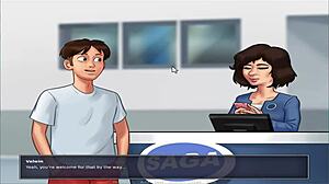 Big Tits Handy In Summer Time Saga