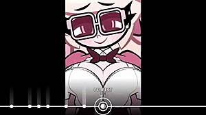 plucknix fucked intensely by a huge cock to the rhythm of the music, game cartoon fucking group anime banging big cock