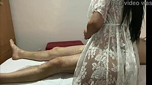 นวดเซ็กซี่กลายเป็นจับควยเซนซูอัล จบแบบสุดยอด