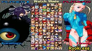 kuromaru battles maria the queen of fighters