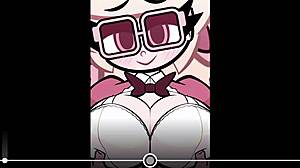 plucknix fucked intensely by a huge cock to the rhythm of the music, game cartoon fucking group anime banging big cock