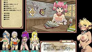 let's play this hentai game with bitches exploring dungeon