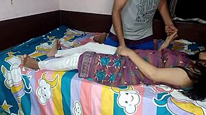 Step-sister got drilled by her real brother when parents were away.