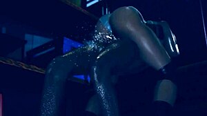 Chun li fights and gets fucked in 3d.