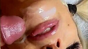 السويدية الشقراء بوما سويد تمص زب كبير لوجبة مني شهية