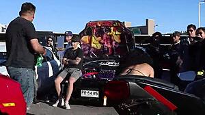 Darleen davne at the car wash event in calama part two