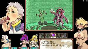 let's play this hentai game with bitches exploring dungeon