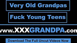 Moja ogolona cipka młodej 18+ nadal doprowadza dziadka do szaleństwa