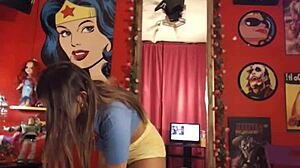 Latina teen blows me hard after my circumcision in homemade anal clip!