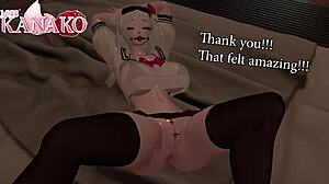 I tie my hands and gag myself while you tease and vibe my catgirl pussy till i squirt