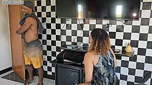 surprised my fiance with a juicy shaved pussy!