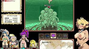 let's play this hentai game with bitches exploring dungeon