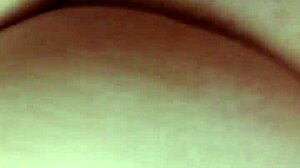 Who is giving this blindfolded blowjob to the old man?