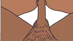 African Couple Fucking In Drawing Part 2