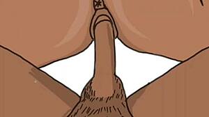 African Couple Fucking In Drawing Part 2