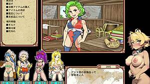let's play this hentai game with bitches exploring dungeon