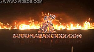 Modelo Etíope Kally XO Leva BBC Gigante No Cachorrinho Duro