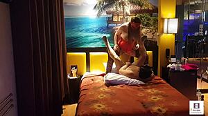 I Am The Peruvian Couple In Red Corset, Feeling So Sexy