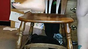 Milf Emotionally Rides Massive 14 Inch Dildo