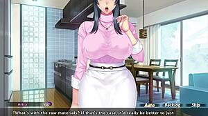 Caught Fapping to Mom's Friend in Fishnets!