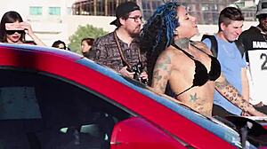 Darleen davne at the car wash event in calama part two