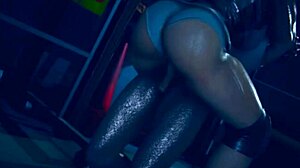 Chun li fights and gets fucked in 3d.