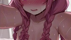 Why do anime girls suck and kiss in the rain?