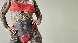 Try on this sheer micro bikini and show off your huge tits, Melody Radford