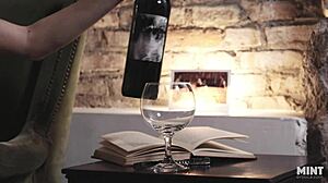 Wow! Horny Talia Mint's bush and feet fetish!