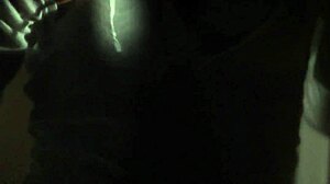 European babe rips clothes stripping