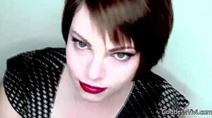 beautiful girls use their tongues in suggestive licking scene part 4