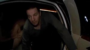 Candy Sweet's Outdoor Gangbang Ends In Cum Splatter