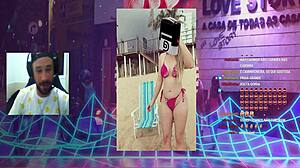 Brazilian Web Chat Softcore Solo Session