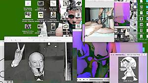 amateur gay twink follando en el escritorio bareback on webcam