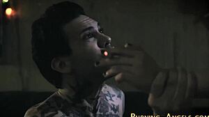 emo goth girl takes big cock anal doggystyle 😈