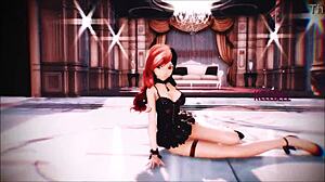 Neo rwby mmd with small 18+ tits.