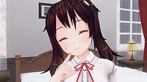 Japanese Anime Sister Handjob