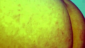 i watch her teen ass bounce on dildo to orgasm close-up