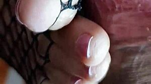 Foot Fetish Delight: Fucking Her Deliciously And Cumming On Her Feet - Buscanos Juanlatino