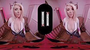Spider gwen blows your mind with her mouth and pussy in vrporn?