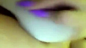 Slutty Girl With Big Tits Toys Herself To Orgasm. Squirting Wetly