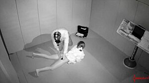 Kinky Bound Slut Sucking Hard on Dick!