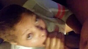 She Sucks Big Black Cock Passionately