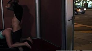 Extreme gagging sloppy blowjob, girl dominated Valerie 😈