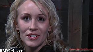 Sexy slaves are delighting each other with oral and rough sex